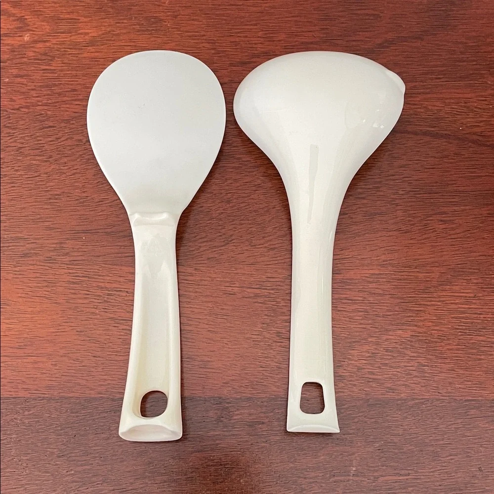 Asian Style Rice Paddle & Rice Spoon Set